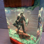resin night light
