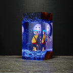 Coraline Resin Lamp - Handmade Seeing Stone Night Light