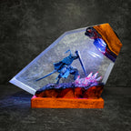 Dark Souls Artorias Resin Lamp - Handmade Abysswalker Night Light