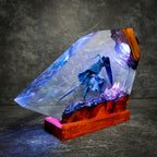 Dark Souls Artorias Resin Lamp - Handmade Abysswalker Night Light