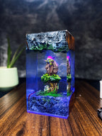 Yoda Resin Lamp | Star Wars Diorama & Decor | Handmade Gift